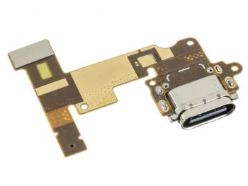 Flex cable with USB type C charging connector and microphone for LG G6, H870